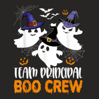 Team Principal Boo Crew Halloween Ghost Principal Teacher T Shirt Ladies Fitted T-shirt | Artistshot