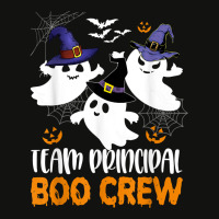 Team Principal Boo Crew Halloween Ghost Principal Teacher T Shirt Scorecard Crop Tee | Artistshot