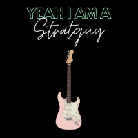 Yeah I Am A Stratguy Dark Theme Men's 3/4 Sleeve Pajama Set | Artistshot