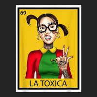 Mexican La Tóxica Lottery Card Funny Tattoos Girls Vintage T Shirt Unisex Hoodie | Artistshot