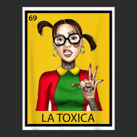 Mexican La Tóxica Lottery Card Funny Tattoos Girls Vintage T Shirt Exclusive T-shirt | Artistshot