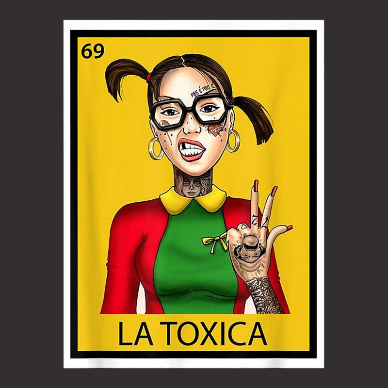 Mexican La Tóxica Lottery Card Funny Tattoos Girls Vintage T Shirt Champion Hoodie by cm-arts | Artistshot