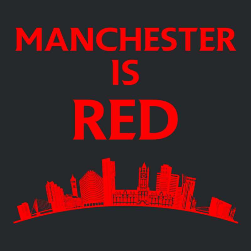 Manchester Is Red United Crewneck Sweatshirt | Artistshot