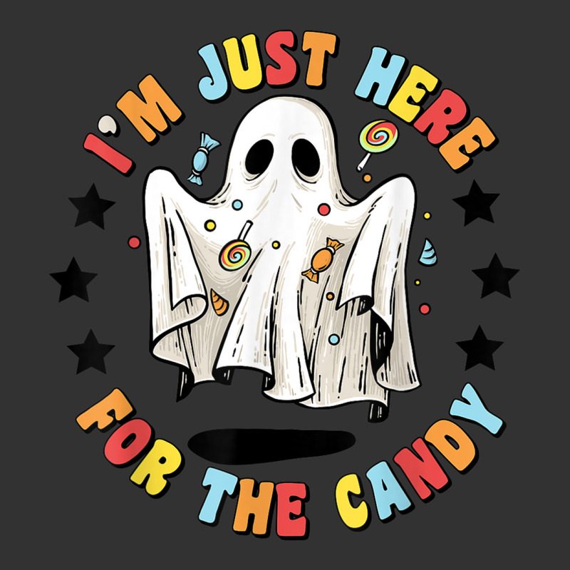 Funny I'm Just Here For The Candy Costume Halloween Ghost Baby Bodysuit by Posh | Artistshot