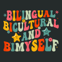 Funny Bilingual Bicultural And Bimyself T Shirt Women's Triblend Scoop T-shirt | Artistshot