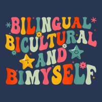 Funny Bilingual Bicultural And Bimyself T Shirt Ladies Denim Jacket | Artistshot