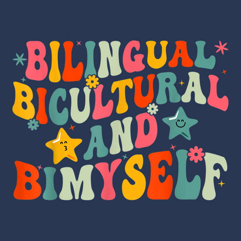 Funny Bilingual Bicultural And Bimyself T Shirt Ladies Denim Jacket by cm-arts | Artistshot