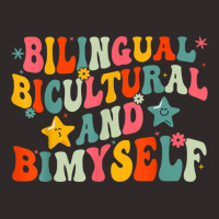 Funny Bilingual Bicultural And Bimyself T Shirt Racerback Tank | Artistshot