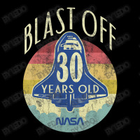 Space Shuttle Blast Off 30th Birthday Retro Portrait Kids Cap | Artistshot