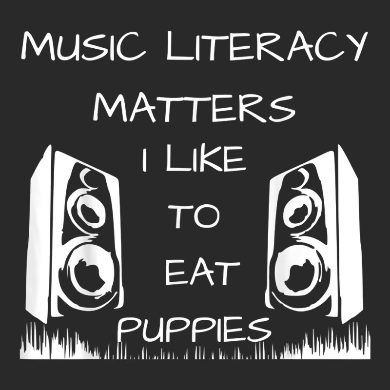 Music Literacy Matters I Like To Eat Puppies Funny T Shirt Toddler T-shirt by kunkleog | Artistshot