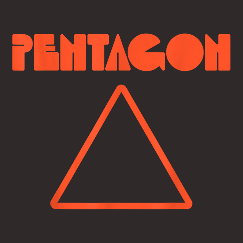 Pentagon Funny Math Sarcasm Triangle T Shirt Racerback Tank by cm-arts | Artistshot