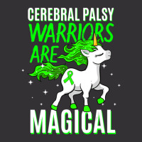 Cerebral Palsy Warrior Magical Unicorn Ataxic Green Ribbon Vintage Short | Artistshot