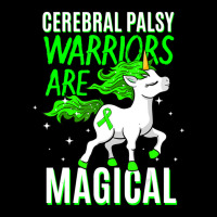 Cerebral Palsy Warrior Magical Unicorn Ataxic Green Ribbon Fleece Short | Artistshot