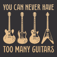 You Can Never Have Too Many Guitars – Funny Guitar Vintage Short | Artistshot