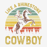 Like A Rhinestone Cowboy Vintage Western Rodeo Country Music Sweatshir Adjustable Cap | Artistshot