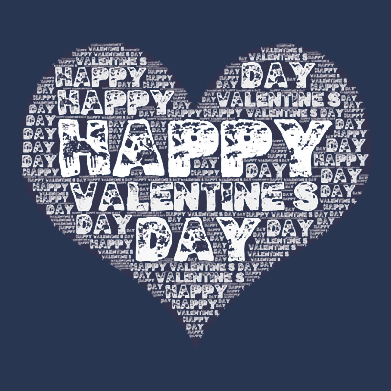 Happy Valentines Day Word Art Gift T  Shirt Happy Valentine's Day Word Ladies Denim Jacket by brekkeelton | Artistshot