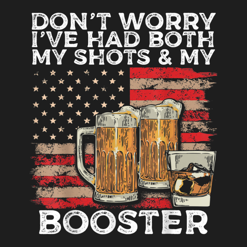 Vaccine Shot And Booster Drinking Humor Vaccination Classic T-shirt by August | Artistshot