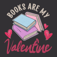 Books Are My Valentine Valentines Day Librarian Book Vintage Hoodie And Short Set | Artistshot