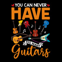 You Can Never Have Too Many Guitars Shirt Fleece Short | Artistshot