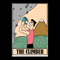 You Need Chalk Tarot Style The Climber Card Pocket T-shirt | Artistshot