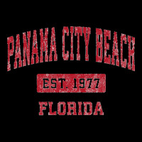 Mens Panama City Beach Florida Fl Vintage Sports Design Red Desig Prem Kids Cap | Artistshot