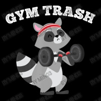 Gym Trash Weight Lifting Raccoon Workou V-neck Tee | Artistshot