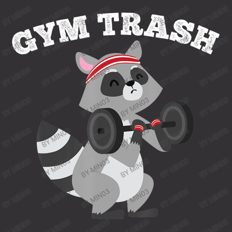 Gym Trash Weight Lifting Raccoon Workou Vintage Short | Artistshot