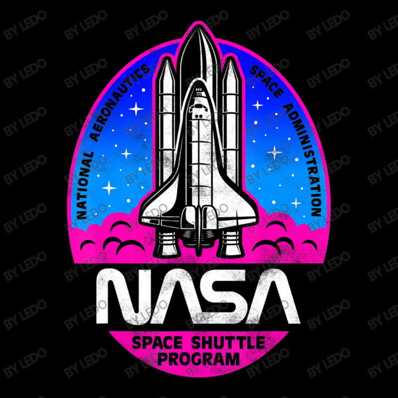 Space Shuttle Program Pink & Purple Fleece Short | Artistshot