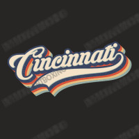 I Love Cincinnati City Usa Retro Vintage Ladies Fitted T-shirt | Artistshot