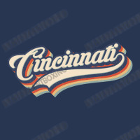 I Love Cincinnati City Usa Retro Vintage Ladies Denim Jacket | Artistshot