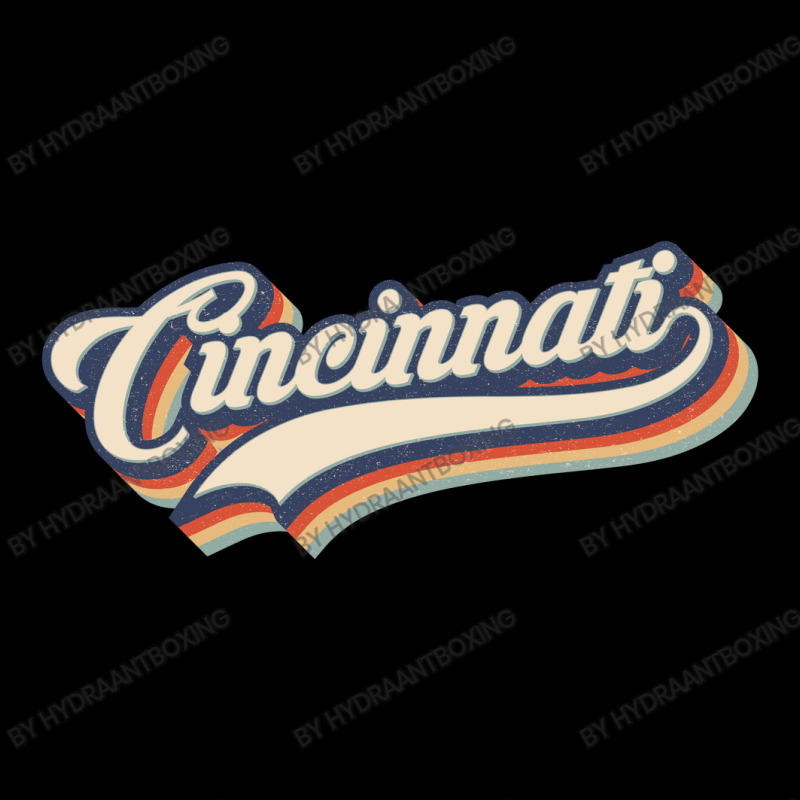 I Love Cincinnati City Usa Retro Vintage Women's V-Neck T-Shirt by HydraAntBoxing | Artistshot