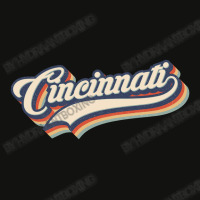 I Love Cincinnati City Usa Retro Vintage Scorecard Crop Tee | Artistshot