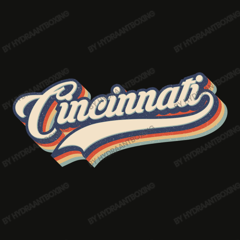 I Love Cincinnati City Usa Retro Vintage Scorecard Crop Tee by HydraAntBoxing | Artistshot