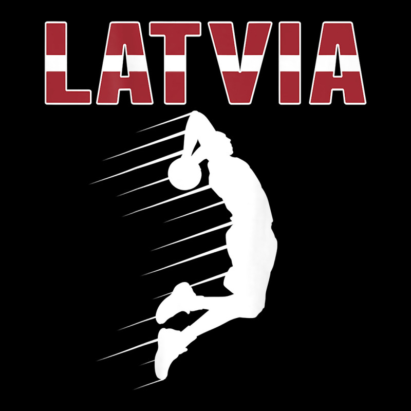 Proud Latvia Basketball Fans Jersey Latvian Flag Baller Team T Shirt Lightweight Hoodie by cm-arts | Artistshot