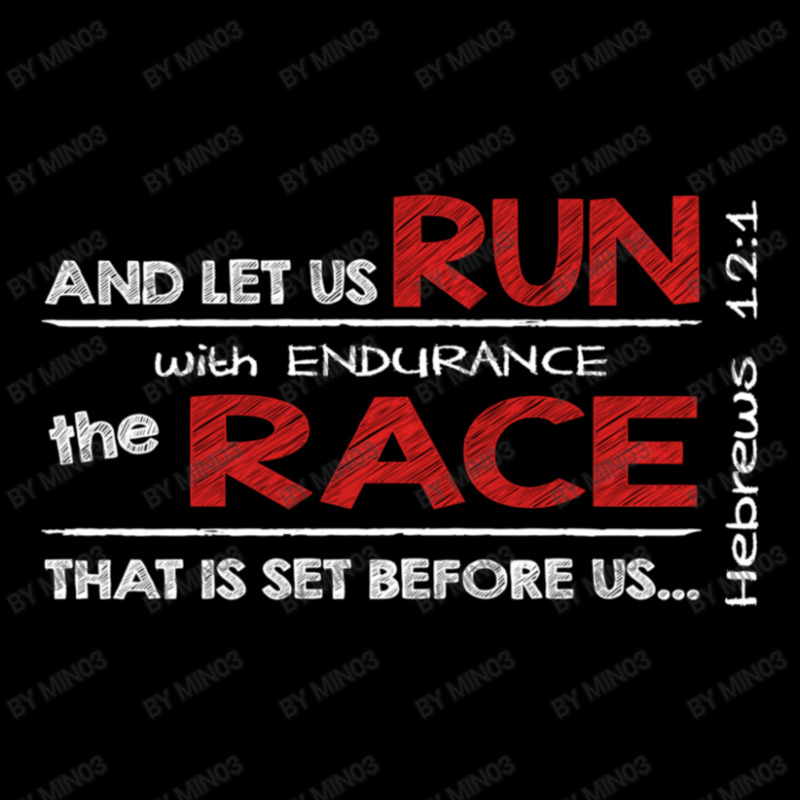 Hebrews 121 Run With Endurance The Race Religious Inspired Cropped Hoodie by Min03 | Artistshot