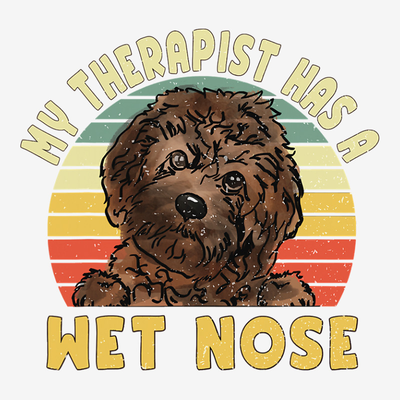 My Therapist Has A Wet Nose, Cavapoo Dog Lover Pet Owner Youth 3/4 Sleeve | Artistshot