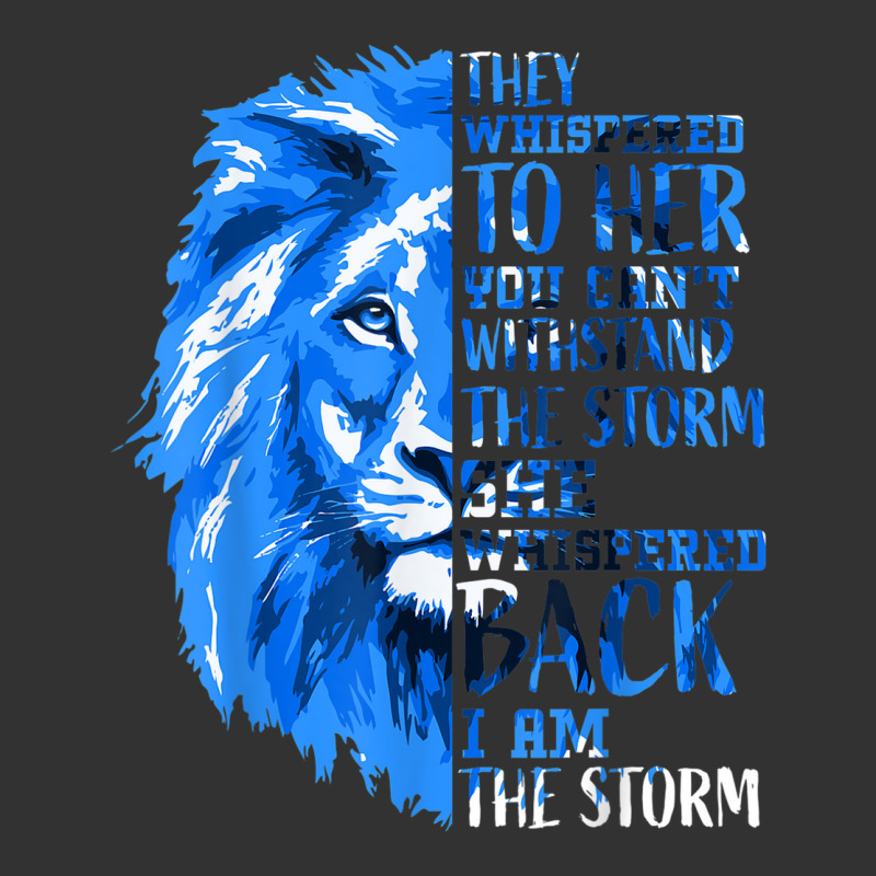 I'm The Storm Strong Women Type 1 Diabetes Warrior Blue Lion Baby Bodysuit | Artistshot