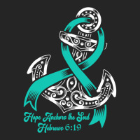 Myasthenia Gravis Awareness  Hope Anchors The Soul Unisex Hoodie | Artistshot