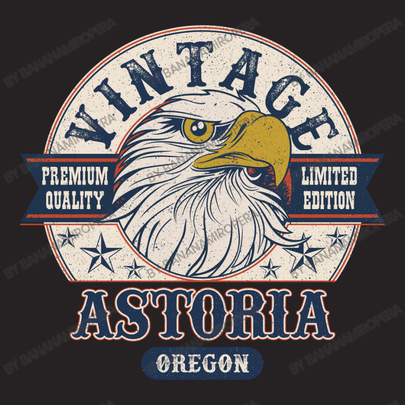 Retro Bald Eagle Astoria Oregon Vintage Limited Edition Vintage Cap by Bananamiropera | Artistshot