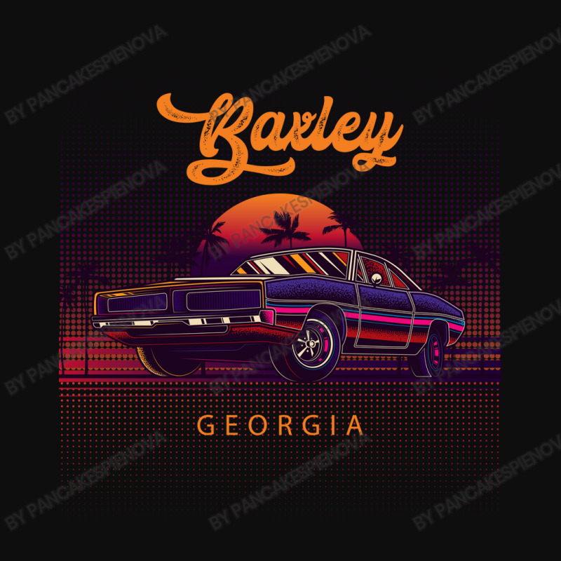 Baxley Georgia Retro Vintage 80s 90s Muscle Cars Retrowave Aesthetic Crop Top by pancakespienova | Artistshot