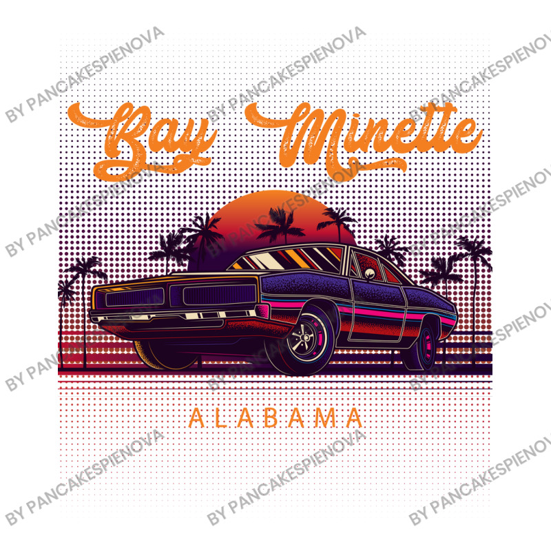 Bay Alabama Retro Vintage 80s 90s Muscle Cars Retrowave Aesthe