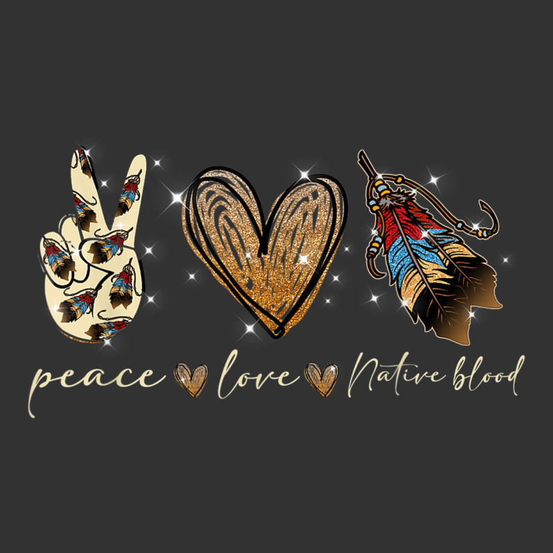 Peace Love Native Blood Native American Baby Bodysuit by August | Artistshot