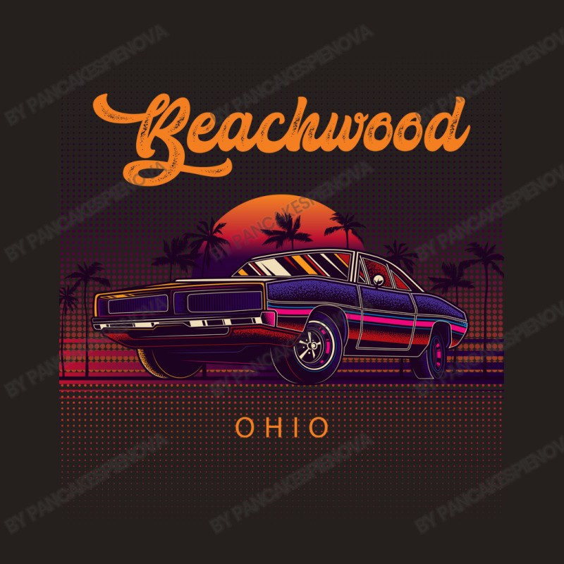 Beachwood Ohio Retro Vintage 80s 90s Muscle Cars Retrowave Aesthetic Tank Top | Artistshot