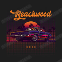 Beachwood Ohio Retro Vintage 80s 90s Muscle Cars Retrowave Aesthetic Classic T-shirt | Artistshot