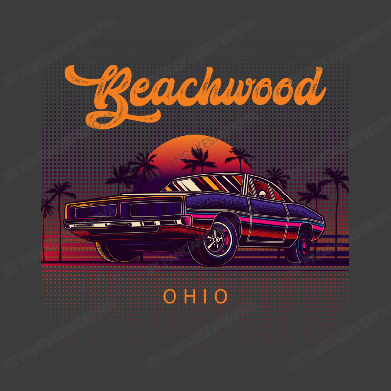 Beachwood Ohio Retro Vintage 80s 90s Muscle Cars Retrowave Aesthetic Men's Polo Shirt | Artistshot