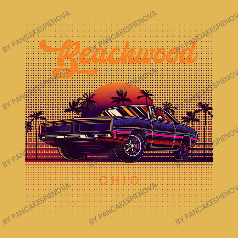 Beachwood Ohio Retro Vintage 80s 90s Muscle Cars Retrowave Aesthetic Vintage Hoodie And Short Set | Artistshot