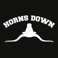 Horns Down Horns Down Texas Tuck Fexas T Shirt Scorecard Crop Tee | Artistshot