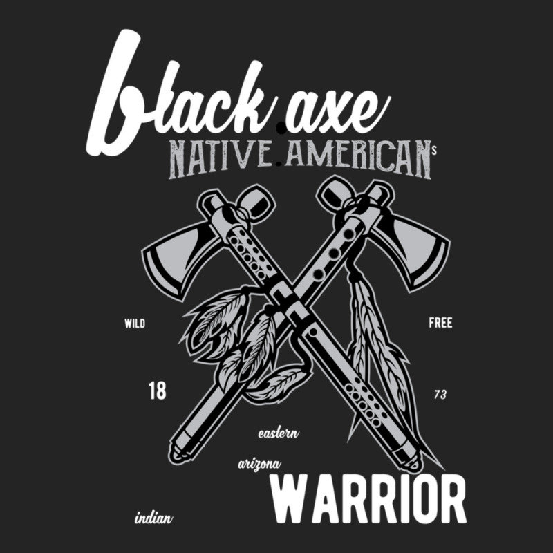 Black Axe Native American Warrior - Awesome Native American Gift 1 3/4 Sleeve Shirt by CathyCurry | Artistshot