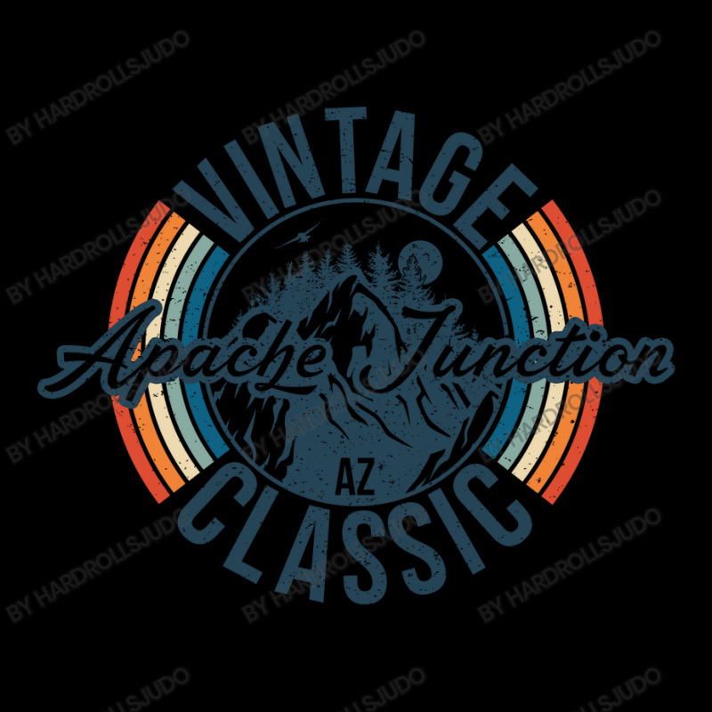 I Love Apache Junction Arizona Retro Vintage Classic Limited Edition Pocket T-Shirt by hardrollsjudo | Artistshot