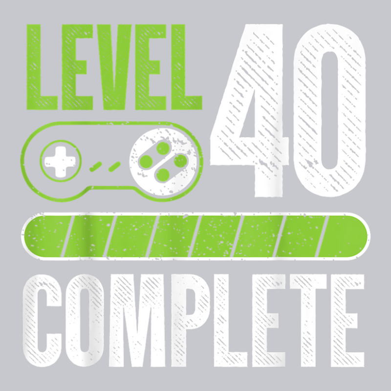 40th Birthday Gift Man Woman Gamer Gamer Level 40 Unisex Jogger | Artistshot